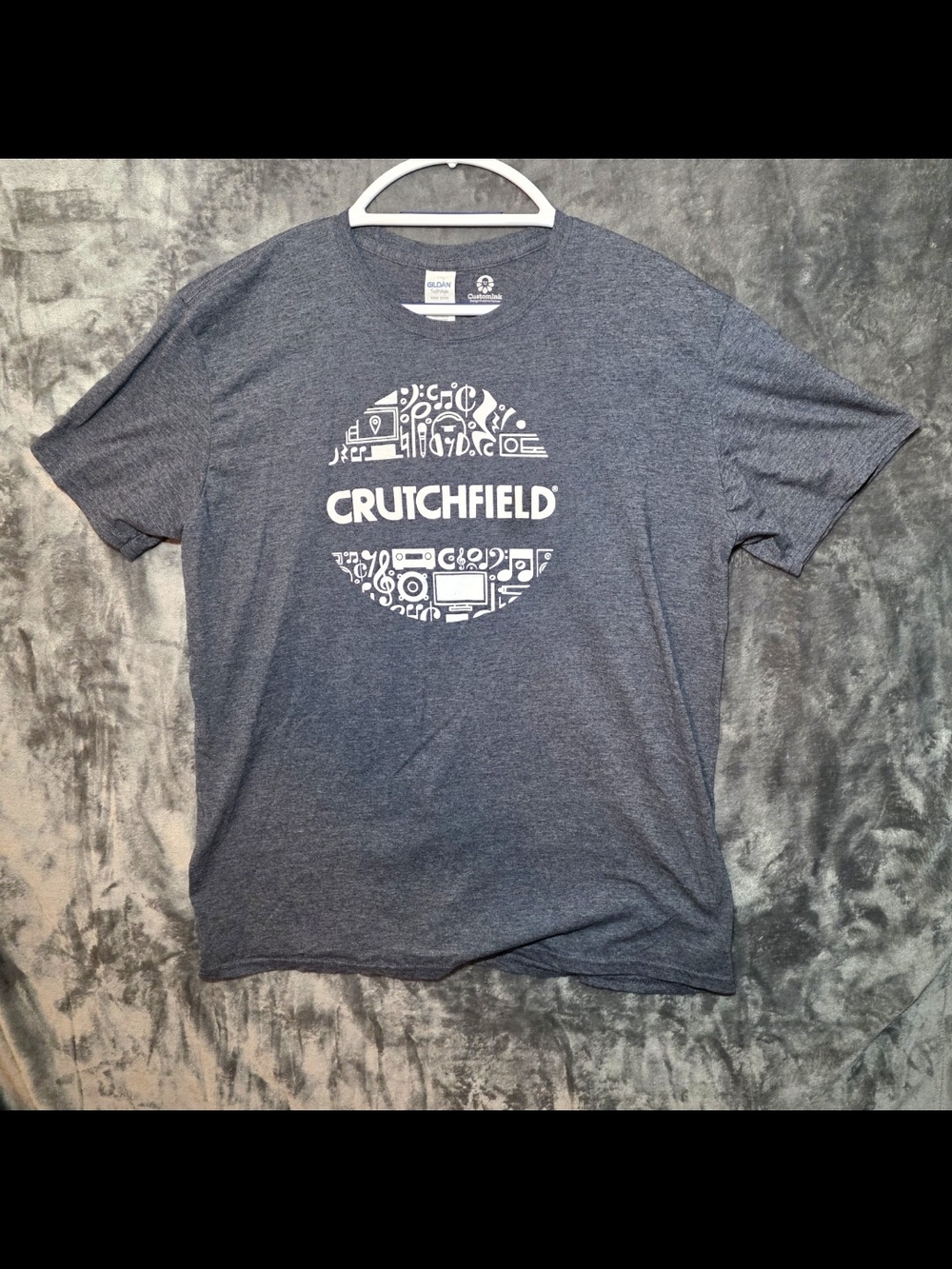 Crutchfield branded promotional t-shirt